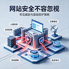 林甸建站-网站安全不容忽视：常见威胁与基础防护策略