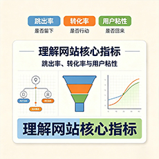 大庆建站-理解网站核心指标：跳出率、转化率与用户粘性