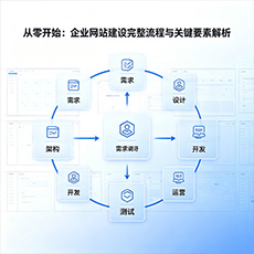 林甸建站-从零开始：企业网站建设完整流程与关键要素解析